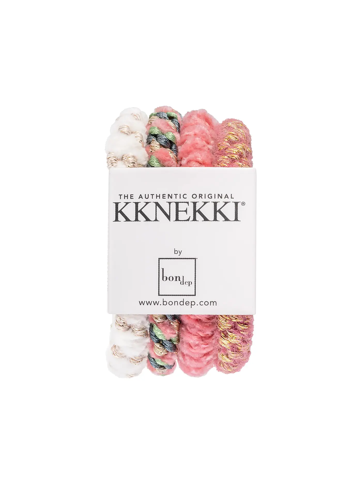 KKNEKKI | Haargummi 4er Pkg BUNDLE 20 | bunt